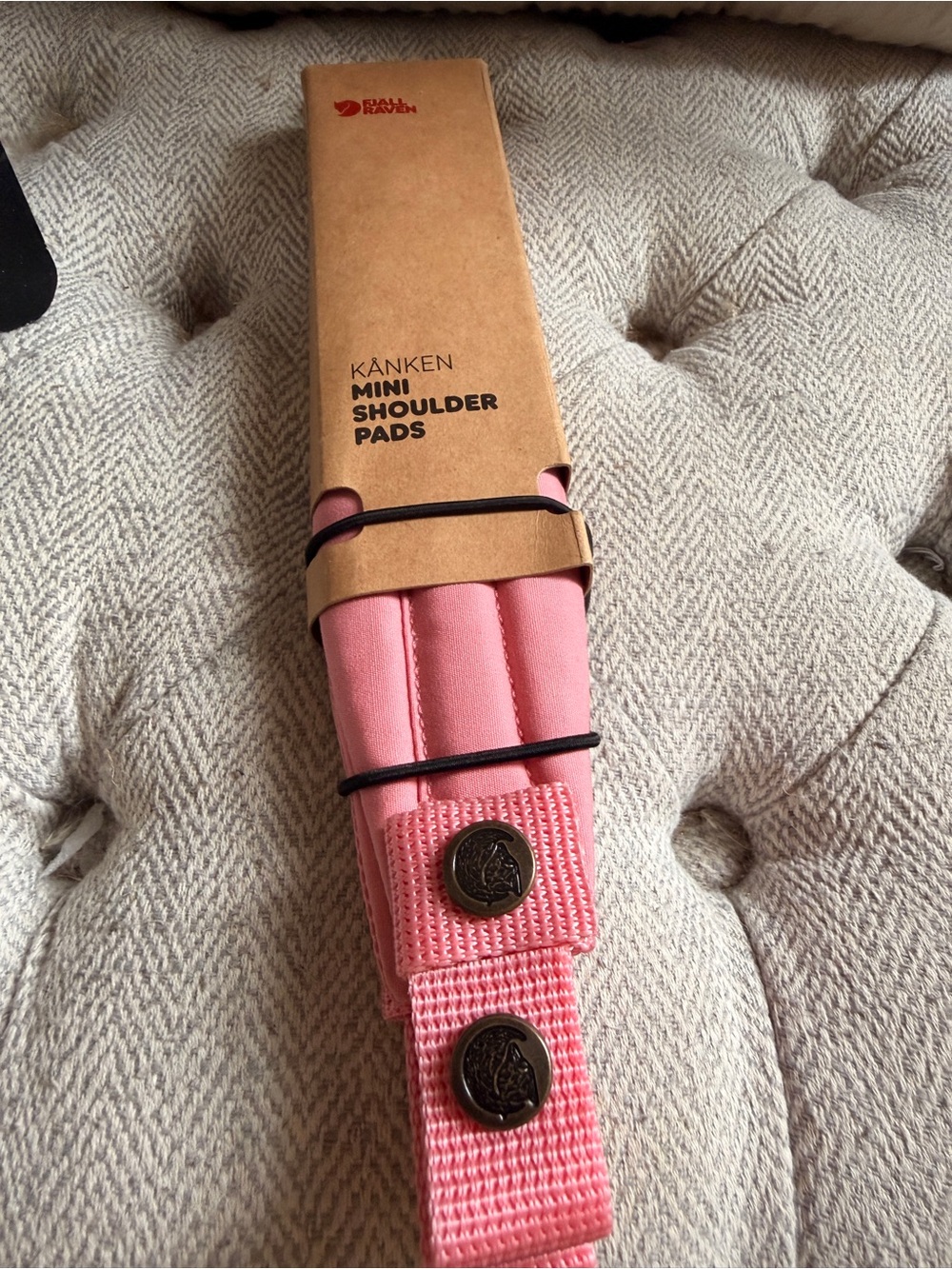 Kånken Pink Mini Shoulder Pads